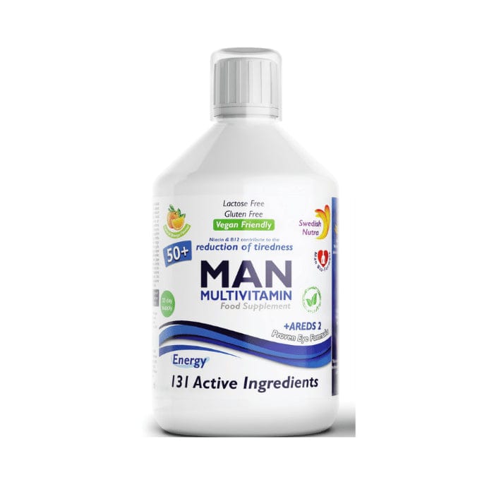 Swedish Nutra Man Active 50+ 500ml Vitamins & Supplements