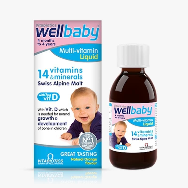 Vitabiotics Wellbaby Infant Liquid 150ml Vitamins & Supplements