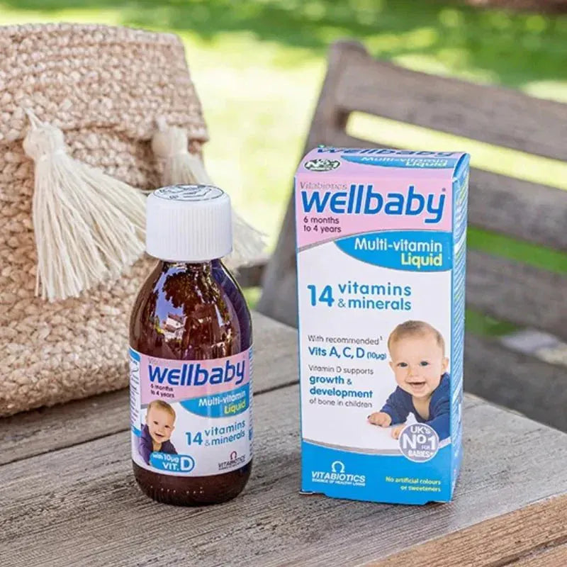 Vitabiotics Wellbaby Infant Liquid 150ml Vitamins &amp; Supplements Wellbaby Infant Liquid 150ml | Baby Vitamins Ireland