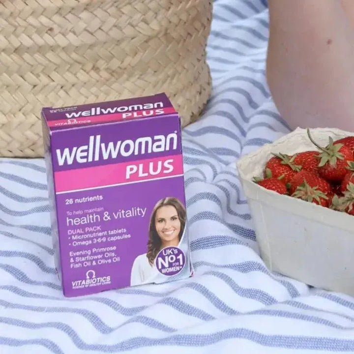 Vitabiotics Wellwoman Plus 56 Tablets &amp; Capsules Vitamins &amp; Supplements Vitabiotics Wellwoman Plus 56 | Women’s Multivitamin with Omega Ireland