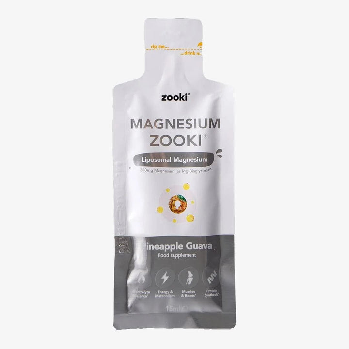 Zooki Magnesium Bis-Glycinate Liquid Sachets 30 Vitamins & Supplements