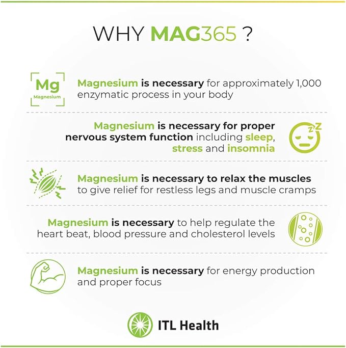 MAG365 Magnesium Exotic Lemon (150g) | Mag365 Ireland Vitamins & Supplements