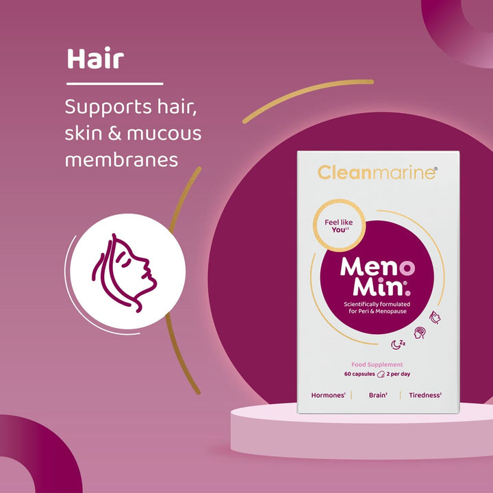 Cleanmarine MenoMin Caps (60) Womens Health Cleanmarine Menopause MenoMin Caps (60) | Special Offer