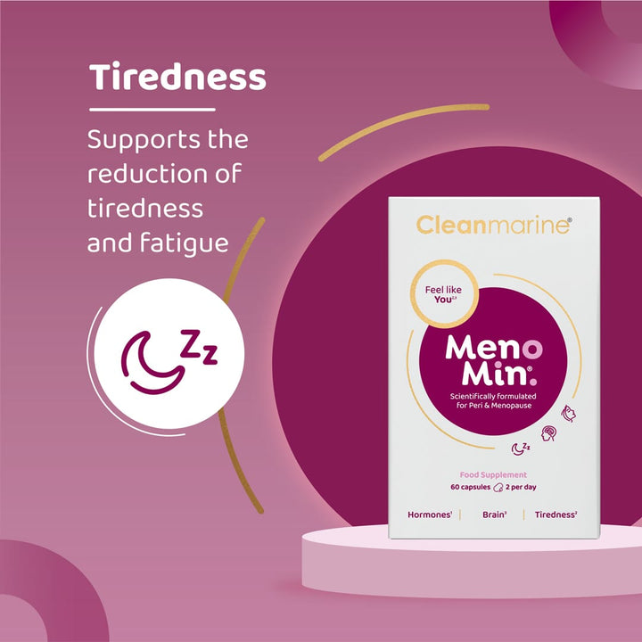Cleanmarine MenoMin Caps (60) Womens Health Cleanmarine Menopause MenoMin Caps (60) | Special Offer