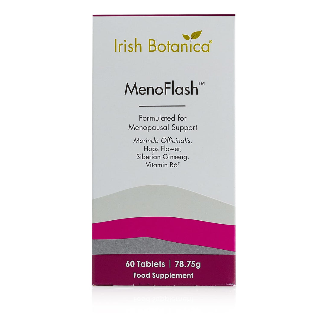 Irish Botanica MenoFlash Tablets (60) Womens Health Irish Botanica MenoFlash Tablets (60)