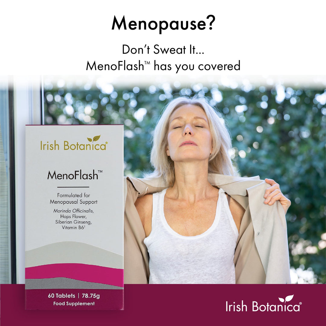 Irish Botanica MenoFlash Tablets (60) Womens Health Irish Botanica MenoFlash Tablets (60)