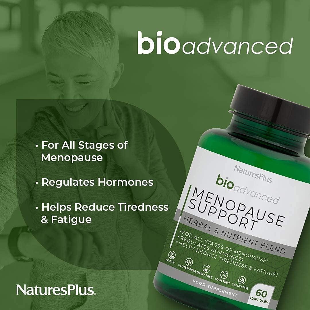 Natures Plus BioAdvanced Menopause Support 60 Capsules Womens Health Natures Plus BioAdvanced Menopause Support 60 Capsules | Women’s Menopause Support Ireland
