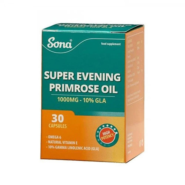 Sona Super Evening Primrose Oil 1000mg (30) Womens Health