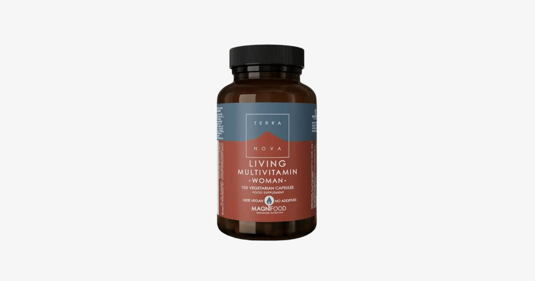 Terranova Woman – Natural Multivitamin & Botanical Support for Women 100 Capsules Womens Health Terranova Woman Multivitamin Capsules (100) | Women’s Health Support Ireland