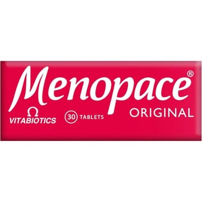 Vitabiotics Menopace Original 30 Tablets Womens Health Vitabiotics Menopace Original 30 Tablets | Menopause Support Ireland